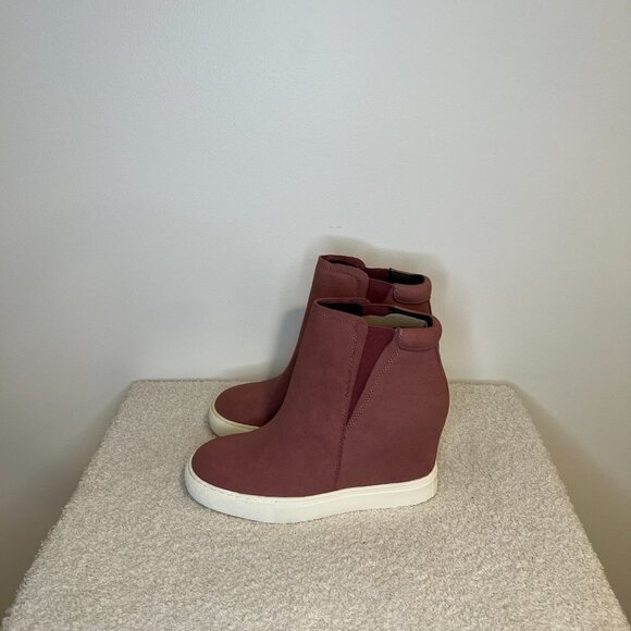 Kenneth Cole | Kam Wedge Sneaker | Pink - Picture 4 of 7